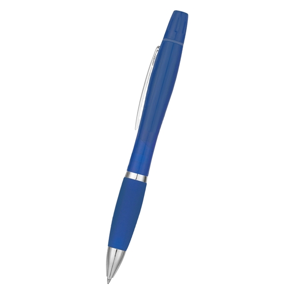 Sleek design highlighter with ballpoint pen.... from ASI 61125 Hit Promotional Products / Hit®