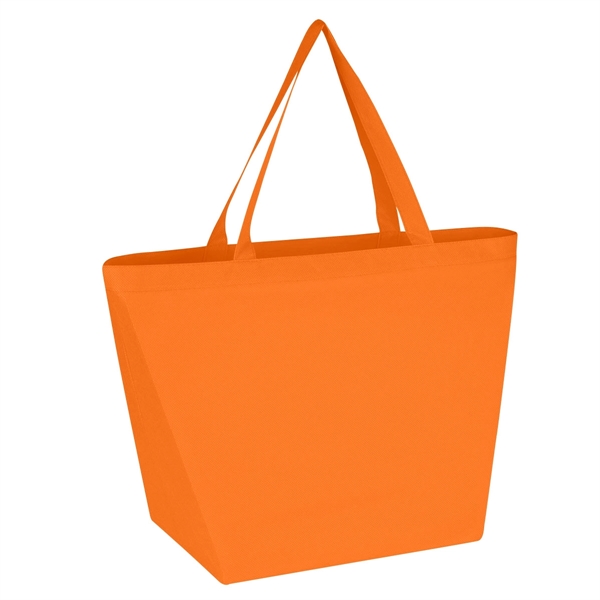 Non-Woven Budget Shopper Tote Bag.  Made of 80 Gram Non-Woven,... from ASI 61125 Hit Promotional Products / Hit®