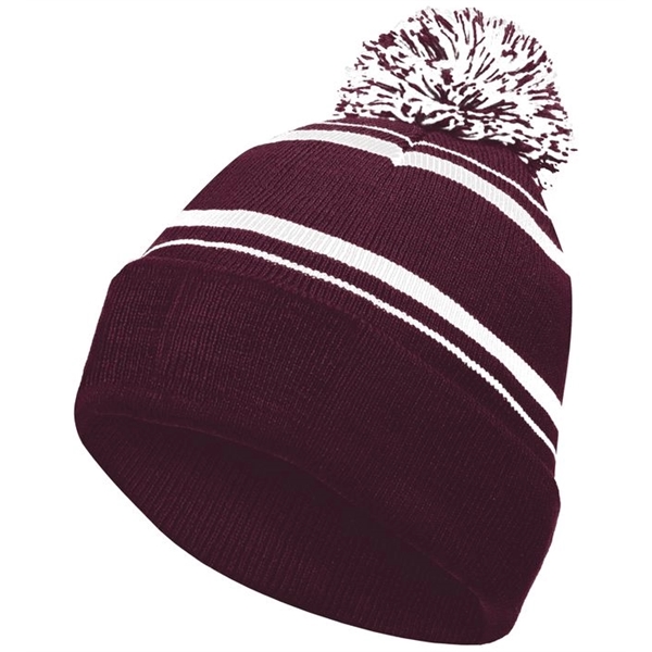 Stay warm and show your team spirit with the Homecoming Beanie.... from ASI 37461 Augusta Sportswear / Holloway Sportswear