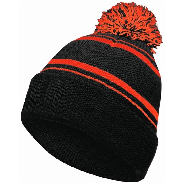 Stay warm and show your team spirit with the Homecoming Beanie.... from ASI 37461 Augusta Sportswear / Holloway Sportswear