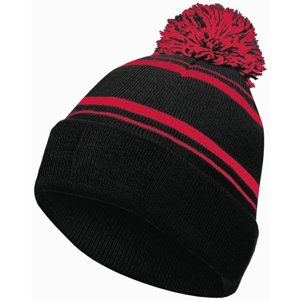 Stay warm and show your team spirit with the Homecoming Beanie.... from ASI 37461 Augusta Sportswear / Holloway Sportswear