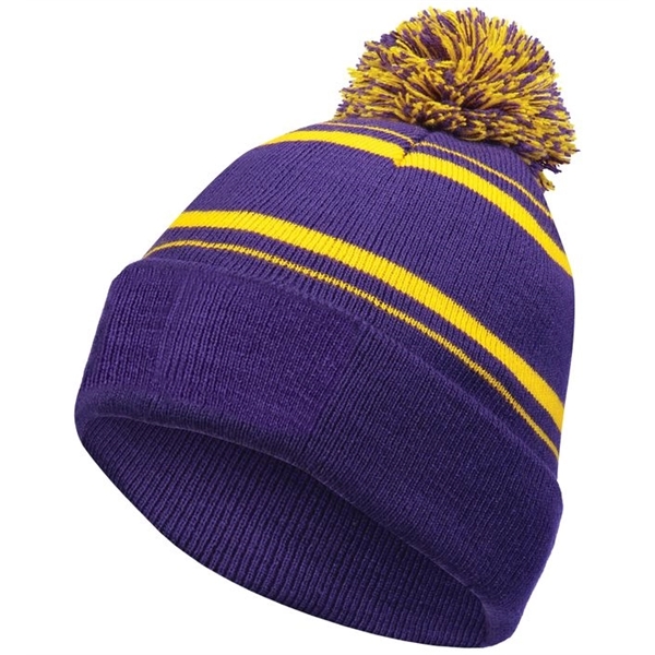 Stay warm and show your team spirit with the Homecoming Beanie.... from ASI 37461 Augusta Sportswear / Holloway Sportswear