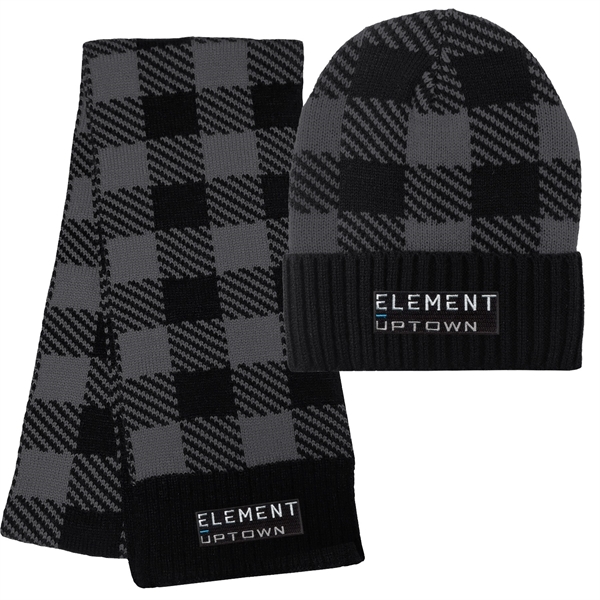 Acrylic Knit Scarf with finished hem on both ends and acrylic... from ASI 90160 Suntex Industries