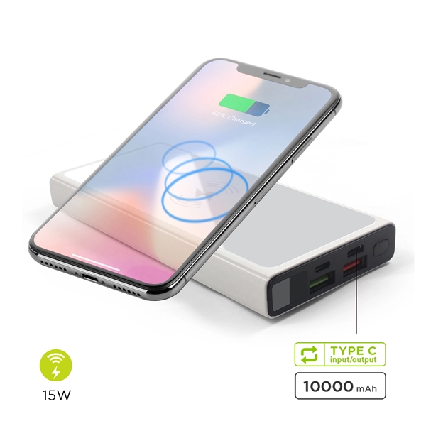 5 3/4" x 2 5/8" x 11/16" 15W wireless charger and... from ASI 91435 Tomax USA / Tomax