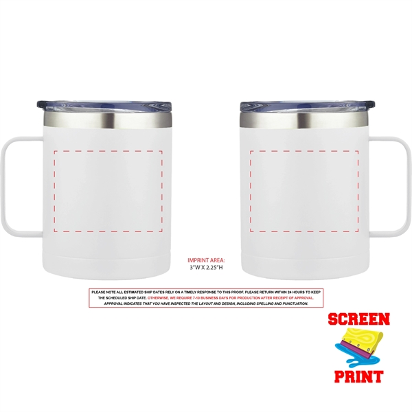 14 oz. VisionSteel Fireside Mug... from ASI 80060 VisionUSA