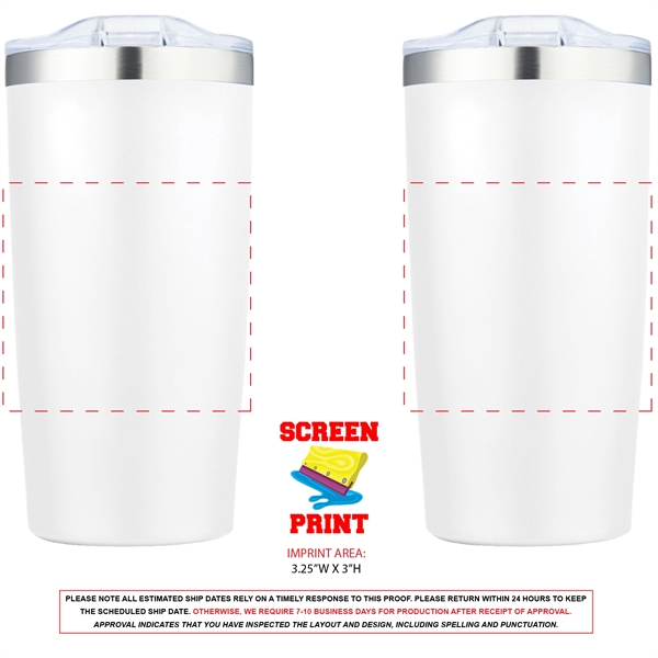 20 oz. VisionSteel Jackson Tumbler... from ASI 80060 VisionUSA