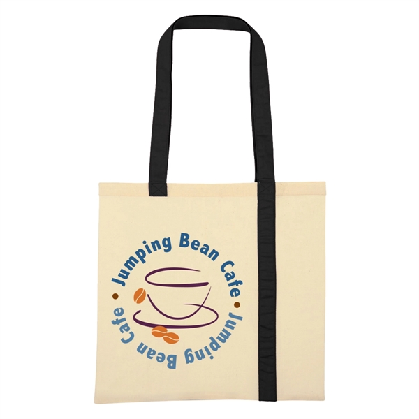 Striped Economy Cotton Canvas Tote.  5 oz. Canvas.  29"... from ASI 61125 Hit Promotional Products / Hit®