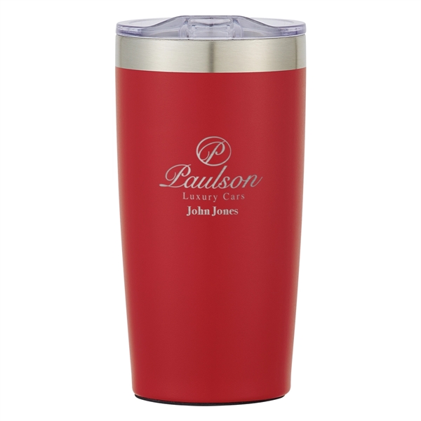 20 oz. travel mug with spill-resistant lid and double-wall insulation... from ASI 61125 Hit Promotional Products / Hit®