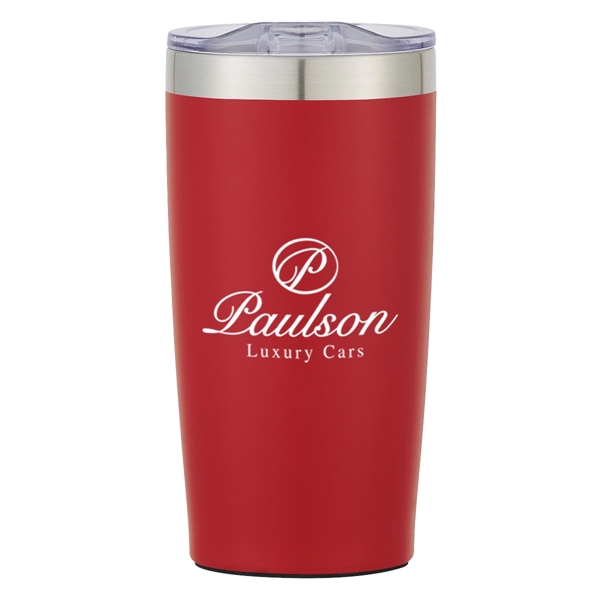 20 oz. travel mug with spill-resistant lid and double-wall insulation... from ASI 61125 Hit Promotional Products / Hit®