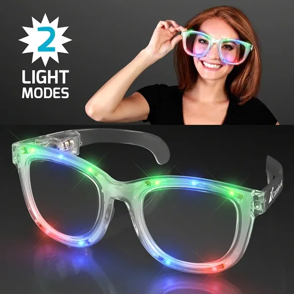 Wacky Flash LED Jumbo Party Shades; Blank & Imprint Pricing... from ASI 34194 ALightPromos