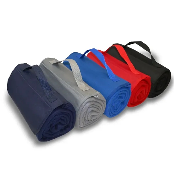 Polyester fleece roll up blanket.... from ASI 99030 Zipline / Zipline®