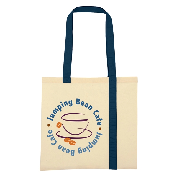 Striped Economy Cotton Canvas Tote.  5 oz. Canvas.  29"... from ASI 61125 Hit Promotional Products / Hit®
