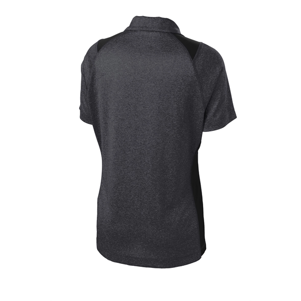 Sport-Tek Ladies Heather Colorblock Contender Polo.... from ASI 84863 SanMar