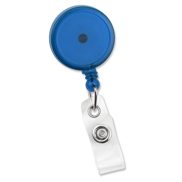 MaxLabel custom badge reels feature an extra large imprint area for... from ASI 79898 Promovision / PROMOVISION