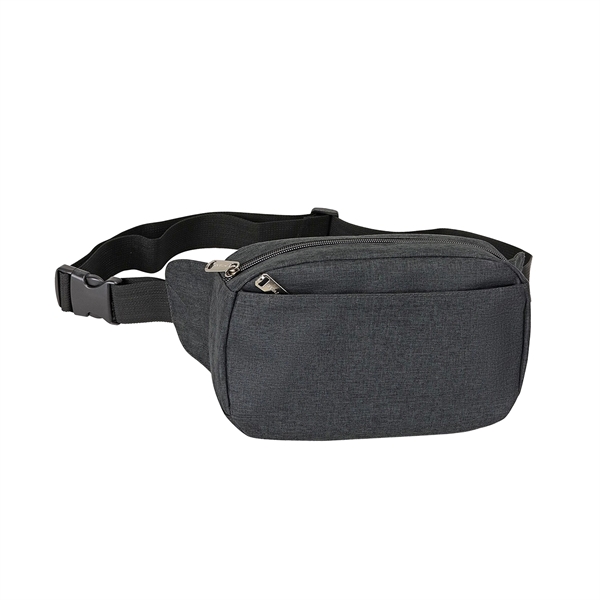 3 zipper compartments: front, main, & back; adjustable strap with buckle... from ASI 41511 Brainchild USA Inc / BrainChild Gift Club