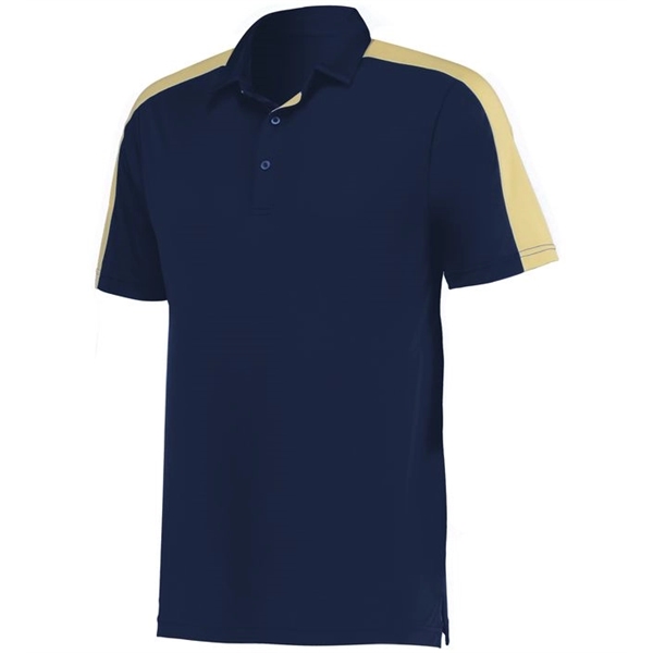 The Bi-Color Vital Polo is made from 100% polyester wicking smooth... from ASI 37461 Augusta Sportswear