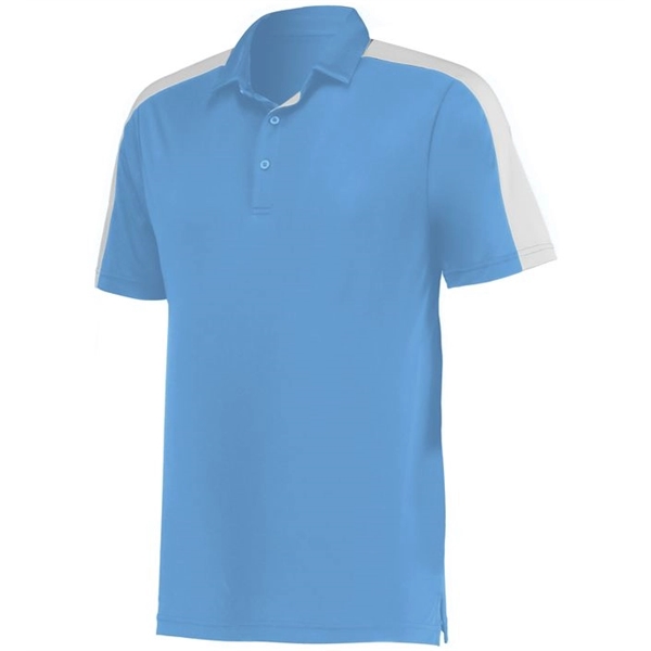 The Bi-Color Vital Polo is made from 100% polyester wicking smooth... from ASI 37461 Augusta Sportswear