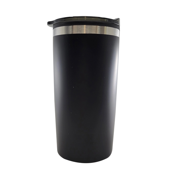 6.5" x 3.75" stainless steel and PP 20 ounce tumbler with... from ASI 90807 Tekweld