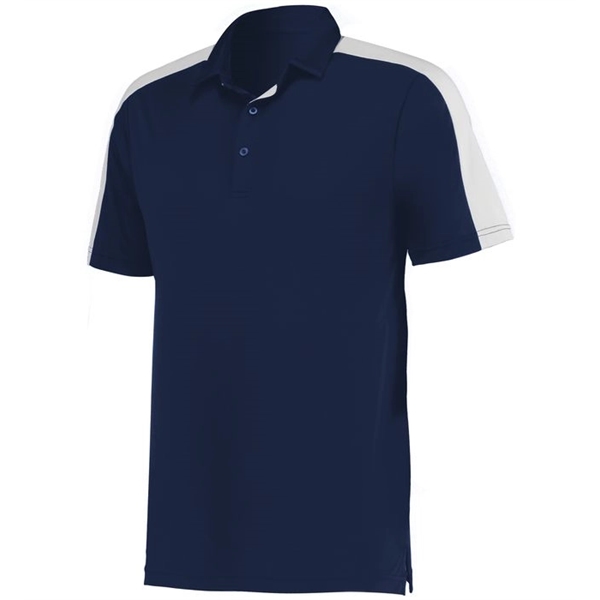 The Bi-Color Vital Polo is made from 100% polyester wicking smooth... from ASI 37461 Augusta Sportswear