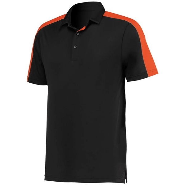 The Bi-Color Vital Polo is made from 100% polyester wicking smooth... from ASI 37461 Augusta Sportswear