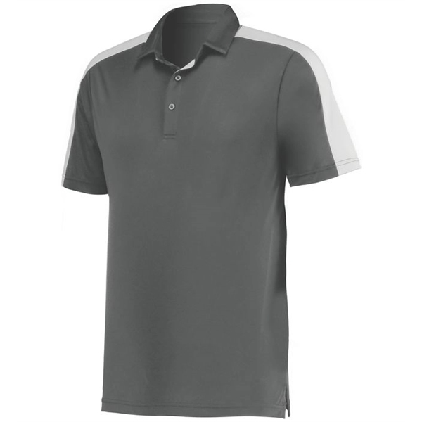 The Bi-Color Vital Polo is made from 100% polyester wicking smooth... from ASI 37461 Augusta Sportswear