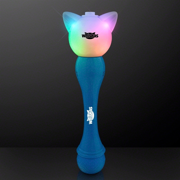 Blinky Cat Bubble Wand; Blank & Imprinted Pricing... from ASI 34194 ALightPromos