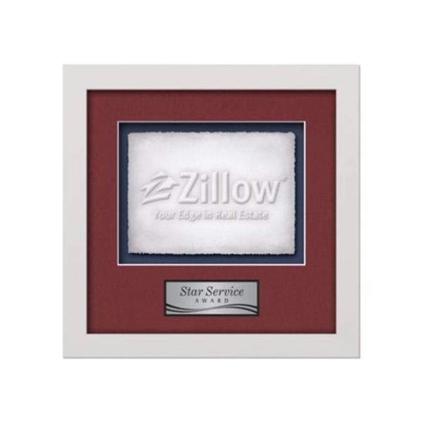Cast Paper award framed in our exquisite Primrose molding with your... from ASI 84592 St Regis Group