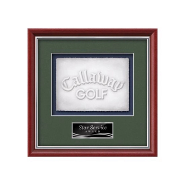 Cast Paper award framed in our exquisite Baron molding with your... from ASI 84592 St Regis Group