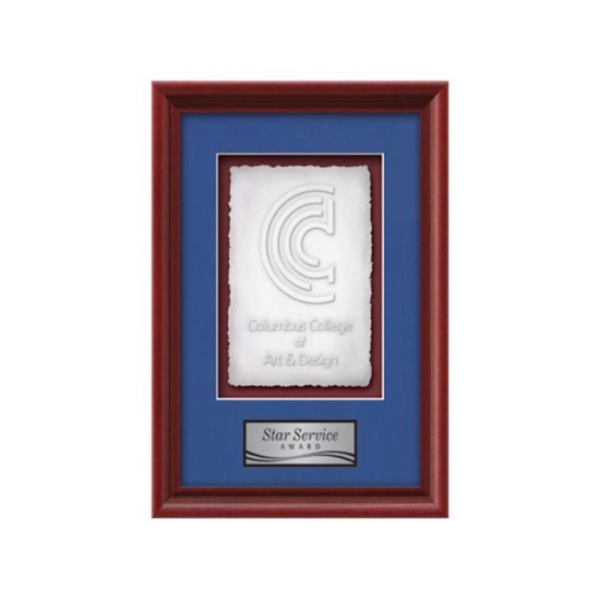 The Raven Cast Paper Framed Award capitalizes on the organic, delicate... from ASI 84592 St Regis Group