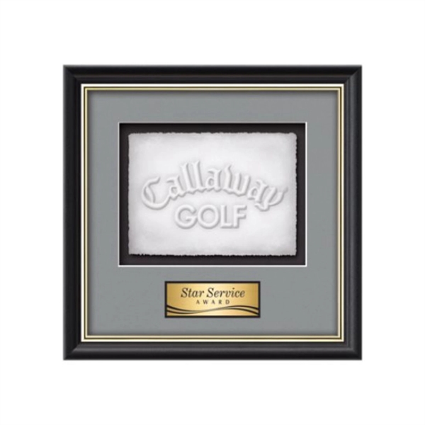Cast Paper award framed in our exquisite Baron molding with your... from ASI 84592 St Regis Group