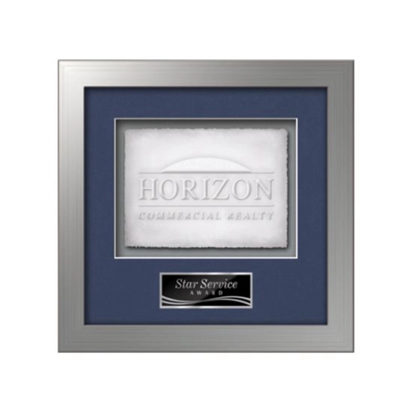 The Eldridge Cast Paper Framed Award capitalizes on the organic, delicate... from ASI 84592 St Regis Group