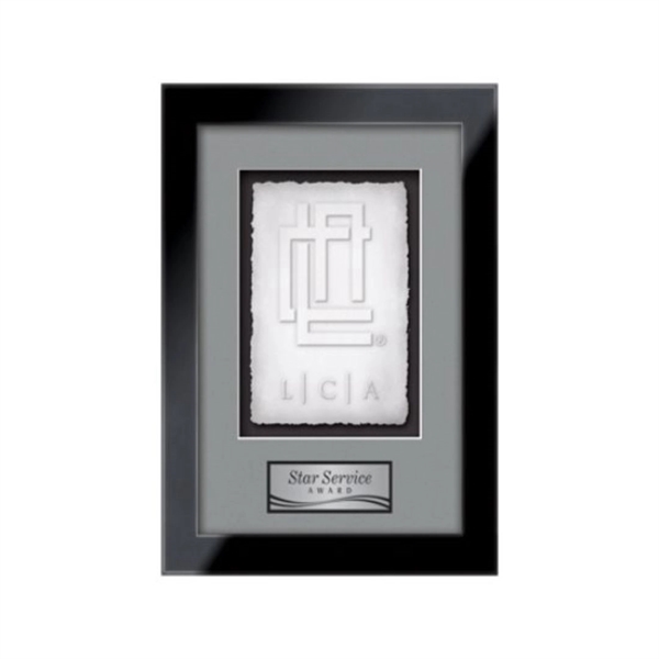 The Eldridge Cast Paper Framed Award capitalizes on the organic, delicate... from ASI 84592 St Regis Group