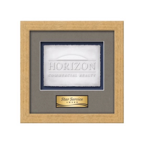 Cast Paper award framed in our exquisite Eldridge molding with your... from ASI 84592 St Regis Group