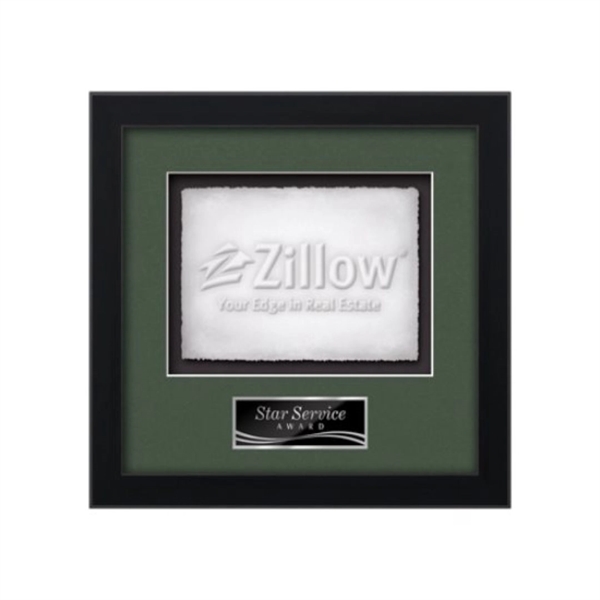 Cast Paper award framed in our exquisite Primrose molding with your... from ASI 84592 St Regis Group