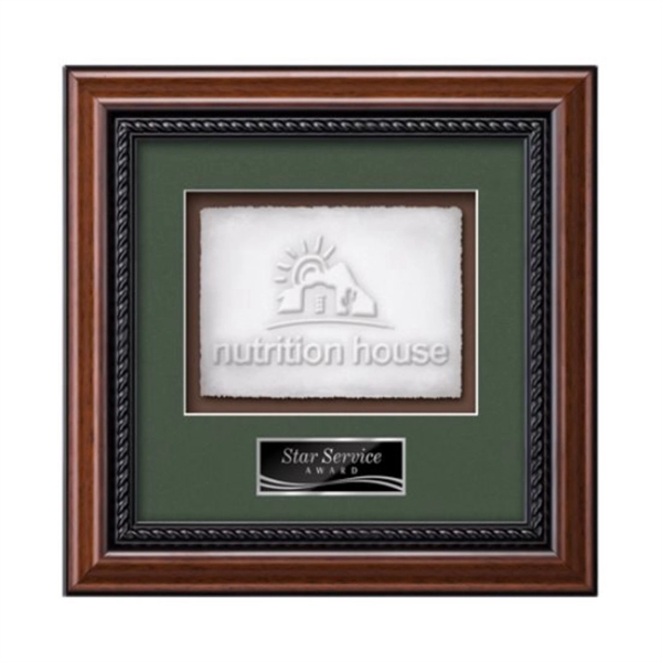 The Deco Cast Paper Framed Award capitalizes on the organic, delicate... from ASI 84592 St Regis Group