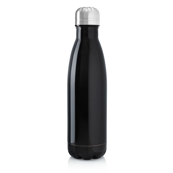 17 ounce 18/8 stainless steel double-wall insulated water bottle with screw-on... from ASI 39820 Opusline (Benmex) / Opus Line