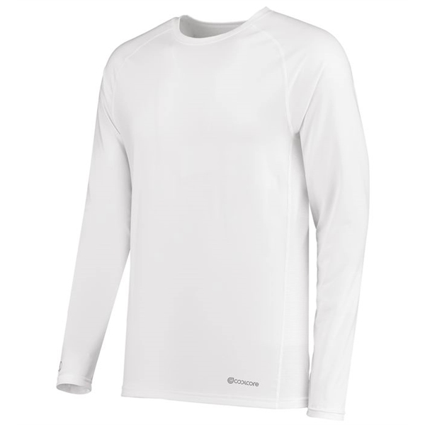 Electrify Long Sleeve Tee Powered by Coolcore® is engineered to distribute... from ASI 37461 Augusta Sportswear / Holloway Sportswear