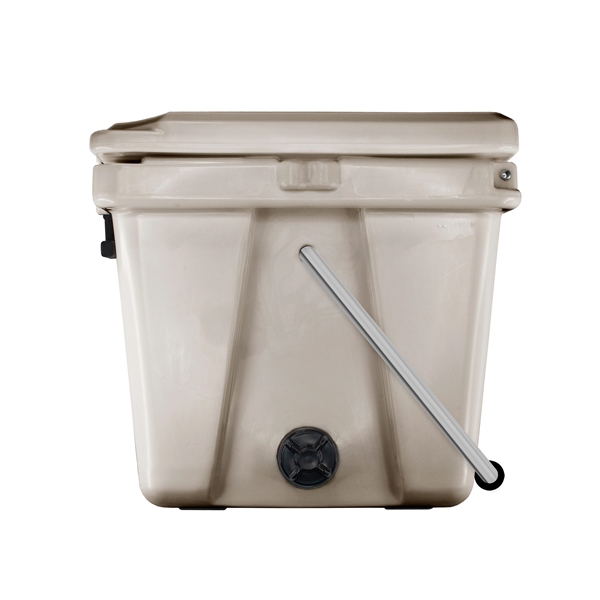 20 quart hard cooler with extra-thick insulated walls, measuring ruler on... from ASI 61005 Hirsch Gift Inc / HG