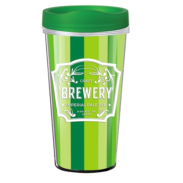 Acrylic 16 oz. Travel Tumbler - Made in the USA... from ASI 80060 VisionUSA