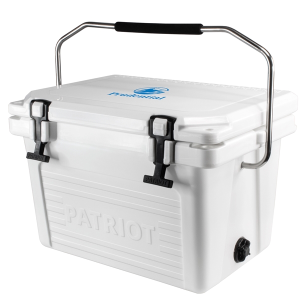 20 quart hard cooler with extra-thick insulated walls, measuring ruler on... from ASI 61005 Hirsch Gift Inc / HG