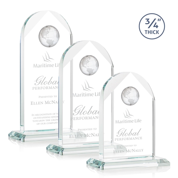 Blake Globe VividPrint™ Award - Starfire... from ASI 84592 St Regis Group / St Regis