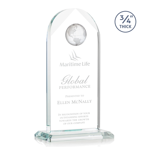 Blake Globe VividPrint™ Award - Starfire... from ASI 84592 St Regis Group / St Regis