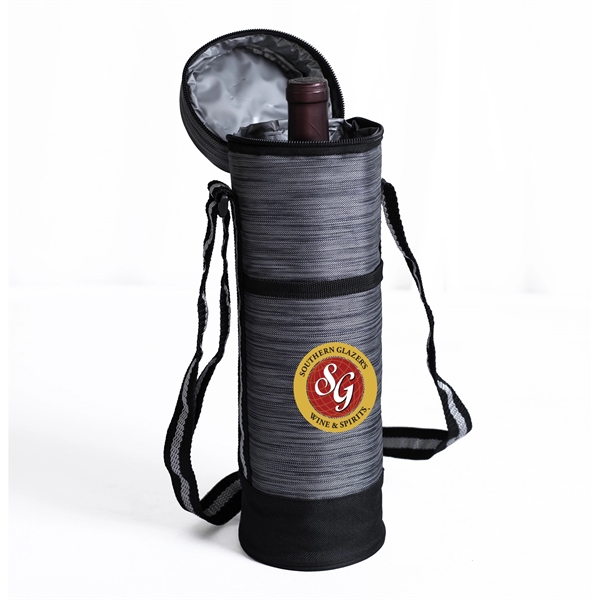 Carry your wine bottles in style with this zippered insulated wine... from ASI 79384 Preferred Nation Inc