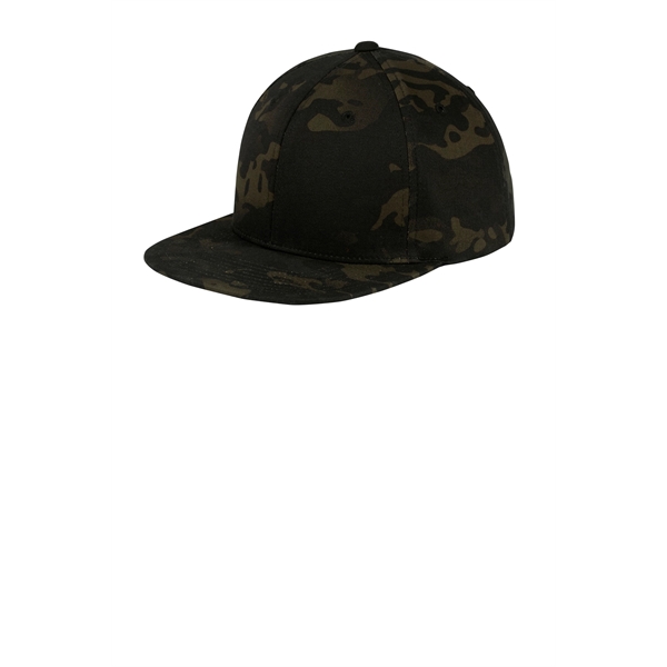 Sport-Tek Yupoong Flat Bill Snapback Cap.... from ASI 84863 SanMar