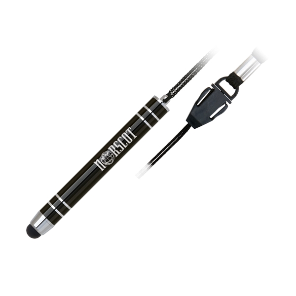 Mini capacitive soft-touch stylus with a lanyard.... from ASI 68190 Lungsal / Lungsal