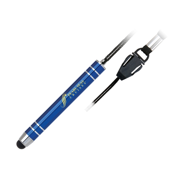 Mini capacitive soft-touch stylus with a lanyard.... from ASI 68190 Lungsal / Lungsal