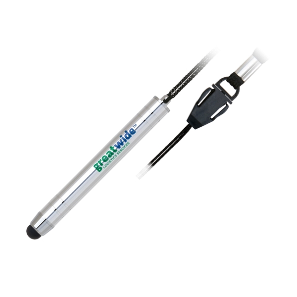 Mini capacitive soft-touch stylus with a lanyard.... from ASI 68190 Lungsal / Lungsal