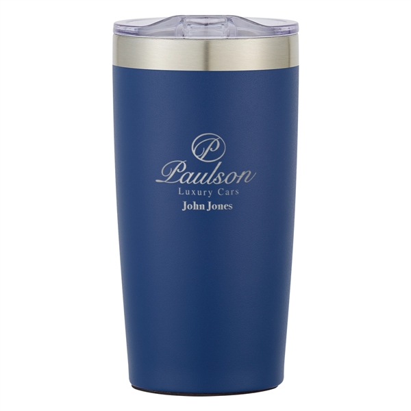 20 oz. travel mug with spill-resistant lid and double-wall insulation... from ASI 61125 Hit Promotional Products / Hit®