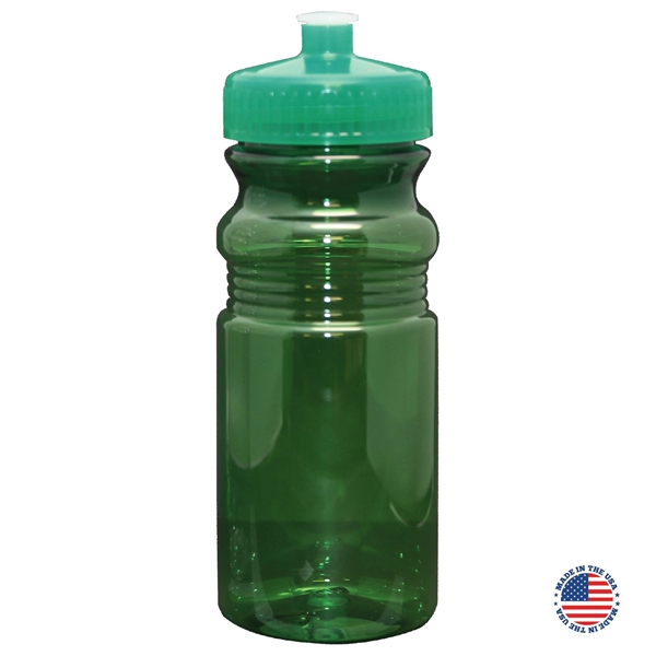 20 oz. Translucent USA-Made Bike Bottle with Matching Lid... from ASI 80060 VisionUSA