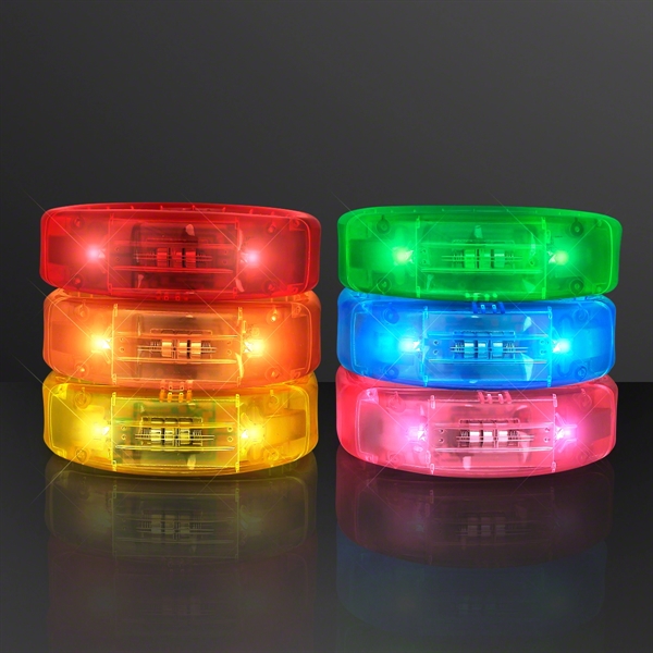 Assorted Fashion LED Bracelets; Blank and Printed Pricing... from ASI 34194 ALightPromos